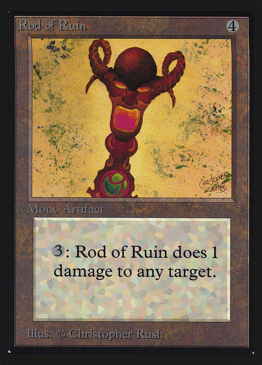 Rod of Ruin (CEI-269) - Intl. Collectors' Edition