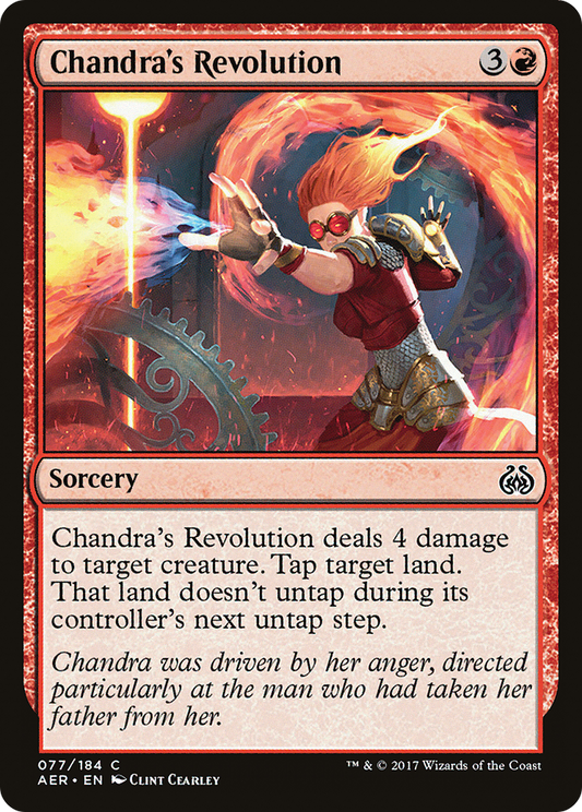 Chandra's Revolution (AER-077) - Aether Revolt Foil