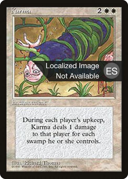 Karma (4BB-032) - Fourth Edition Foreign Black Border