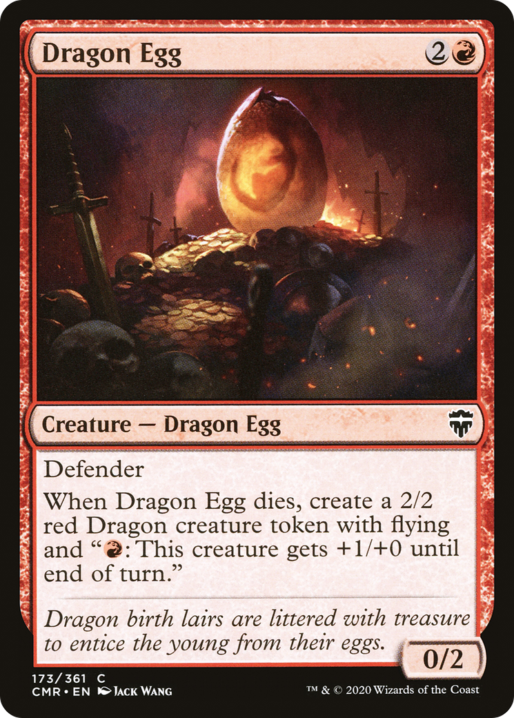 Dragon Egg (CMR-173) - Commander Legends Foil