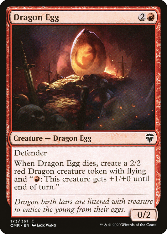 Dragon Egg (CMR-173) - Commander Legends Foil