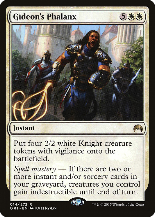 Gideon's Phalanx  (ORI-014) - Magic Origins Foil