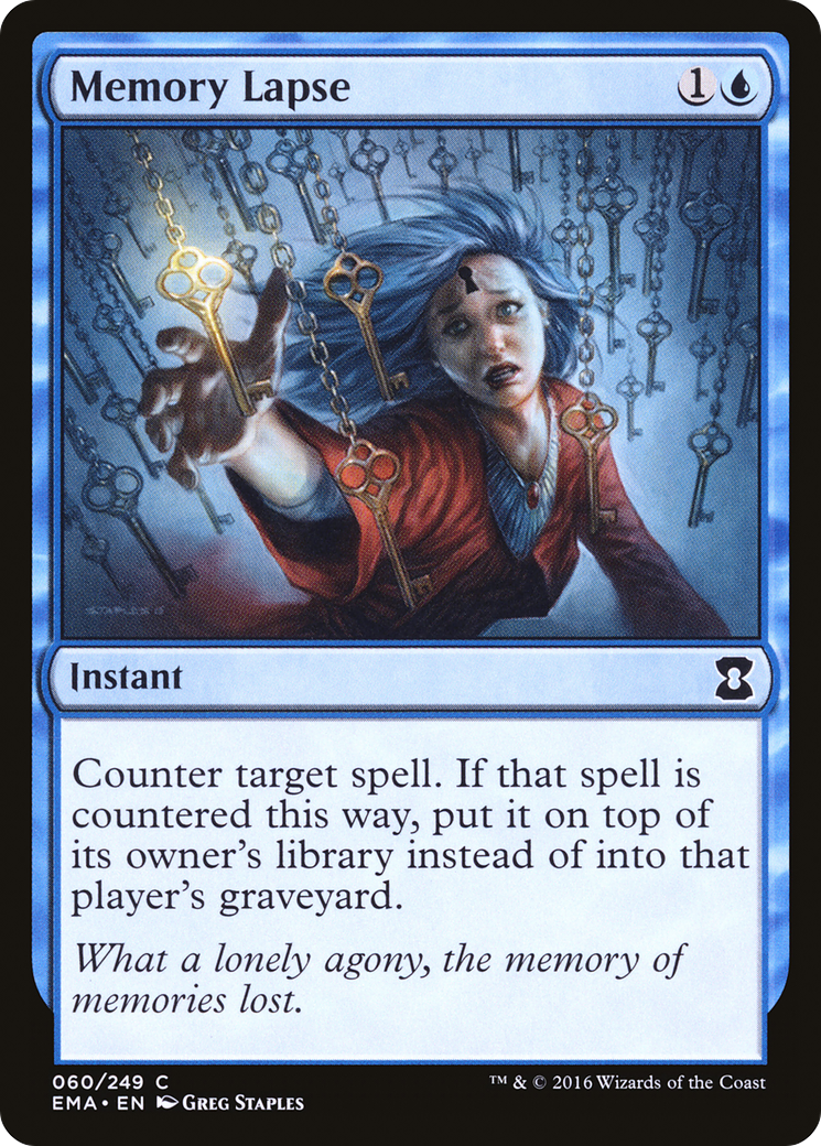 Memory Lapse (EMA-060) - Eternal Masters Foil