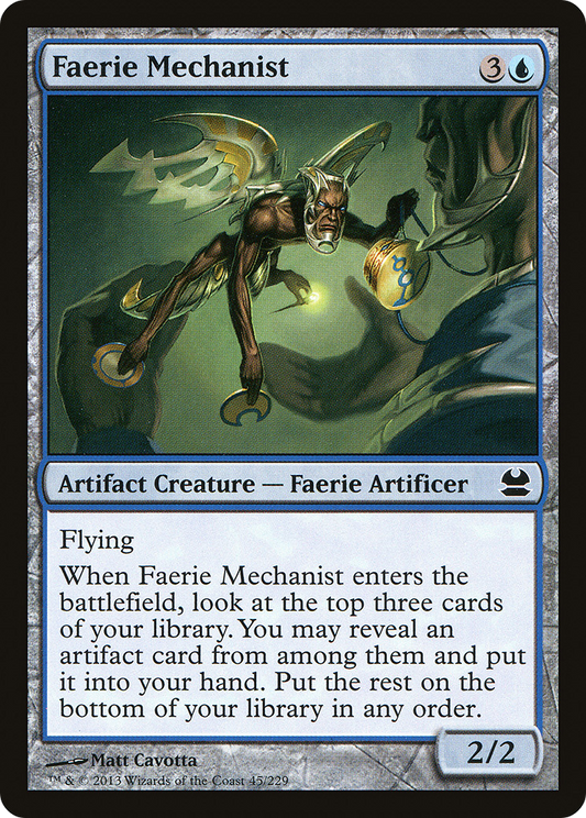 Faerie Mechanist (MMA-045) - Modern Masters