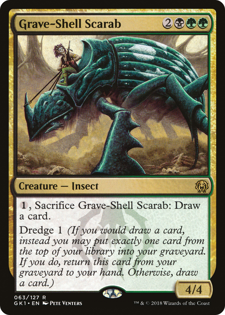 Grave-Shell Scarab (GK1-063) - GRN Guild Kit