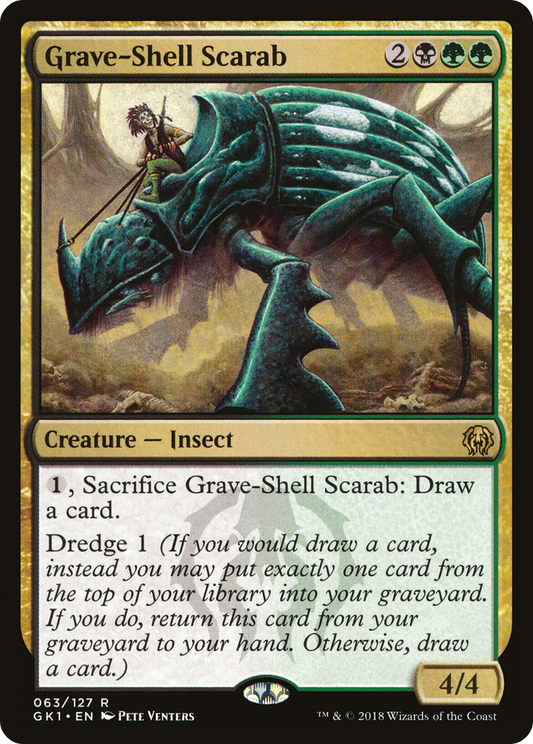 Grave-Shell Scarab (GK1-063) - GRN Guild Kit