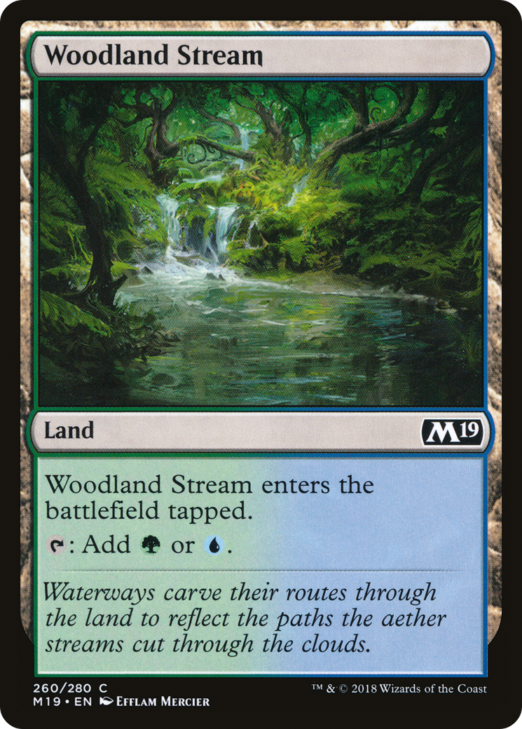 Woodland Stream (M19-260) - Core Set 2019