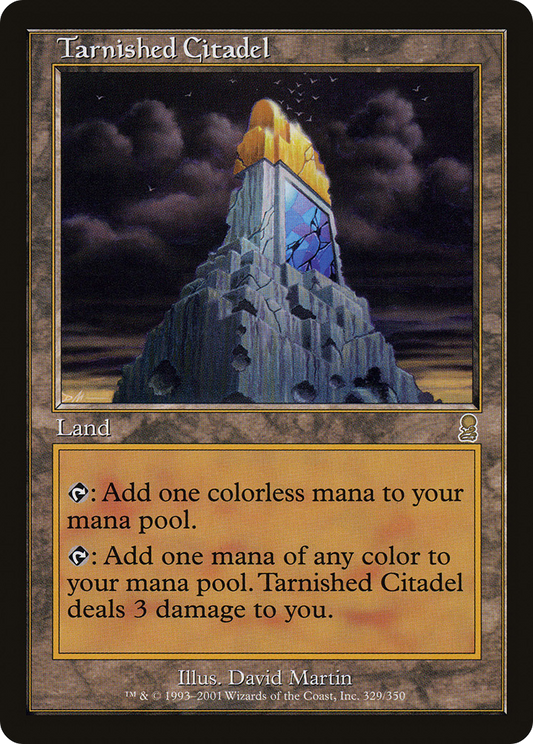 Tarnished Citadel (ODY-329) - Odyssey Foil