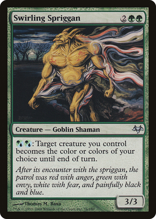 Swirling Spriggan (EVE-076) - Eventide Foil