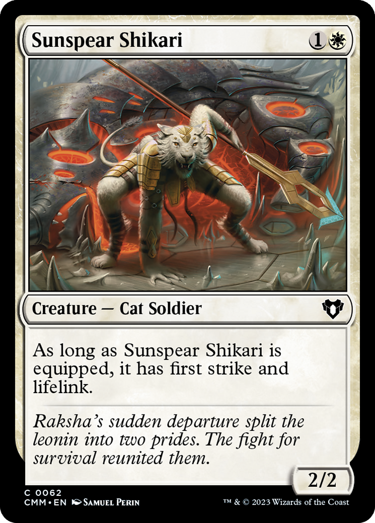 Sunspear Shikari (CMM-062) - Commander Masters Foil