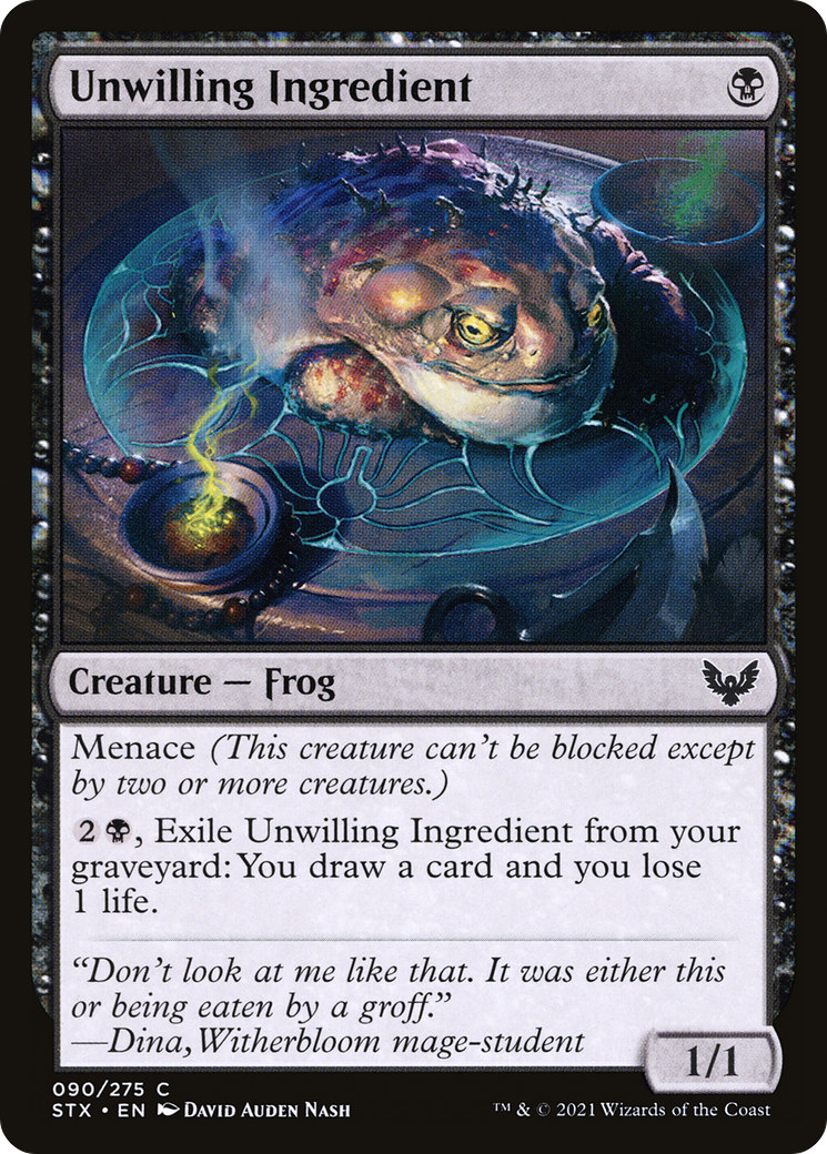 Unwilling Ingredient (STX-090) - Strixhaven: School of Mages Foil