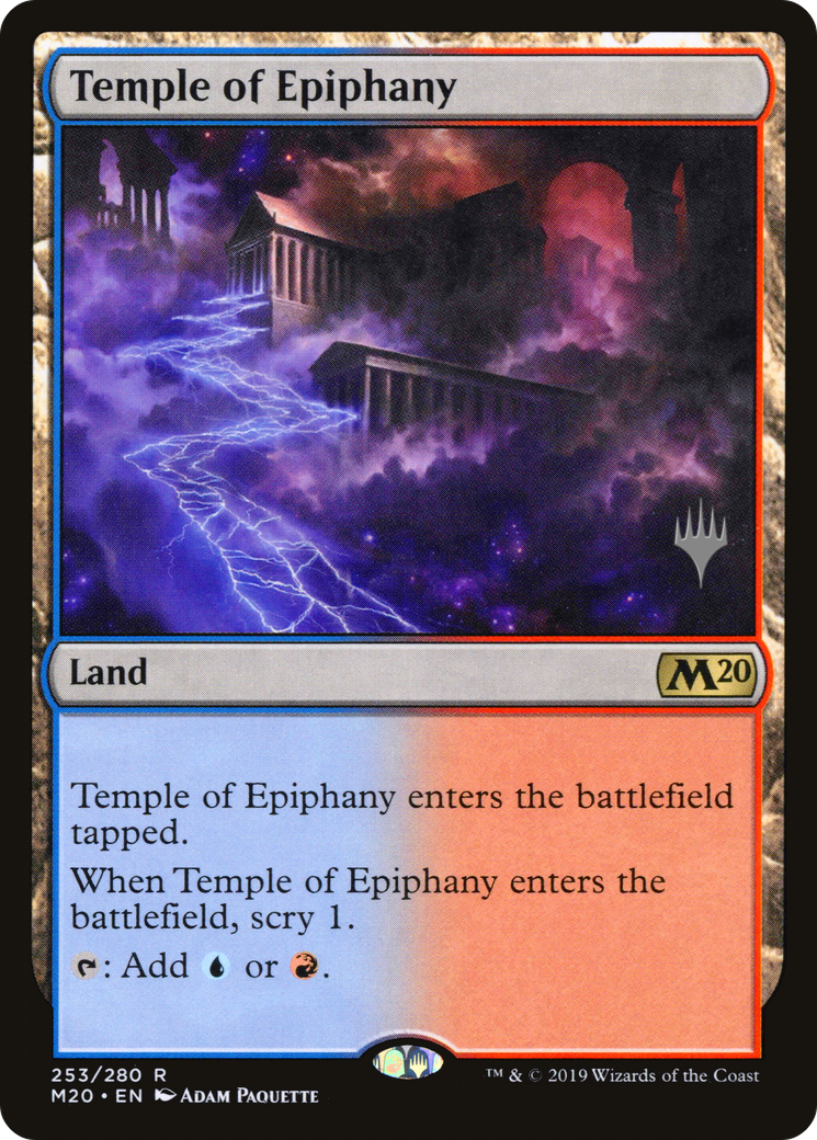 Temple of Epiphany (PPM20-253P) - Core Set 2020 Promos (Promo Pack)