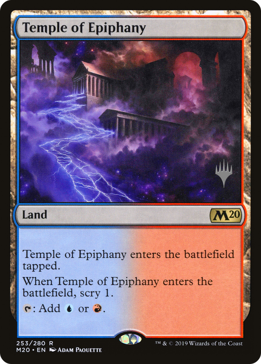 Temple of Epiphany (PPM20-253P) - Core Set 2020 Promos (Promo Pack)