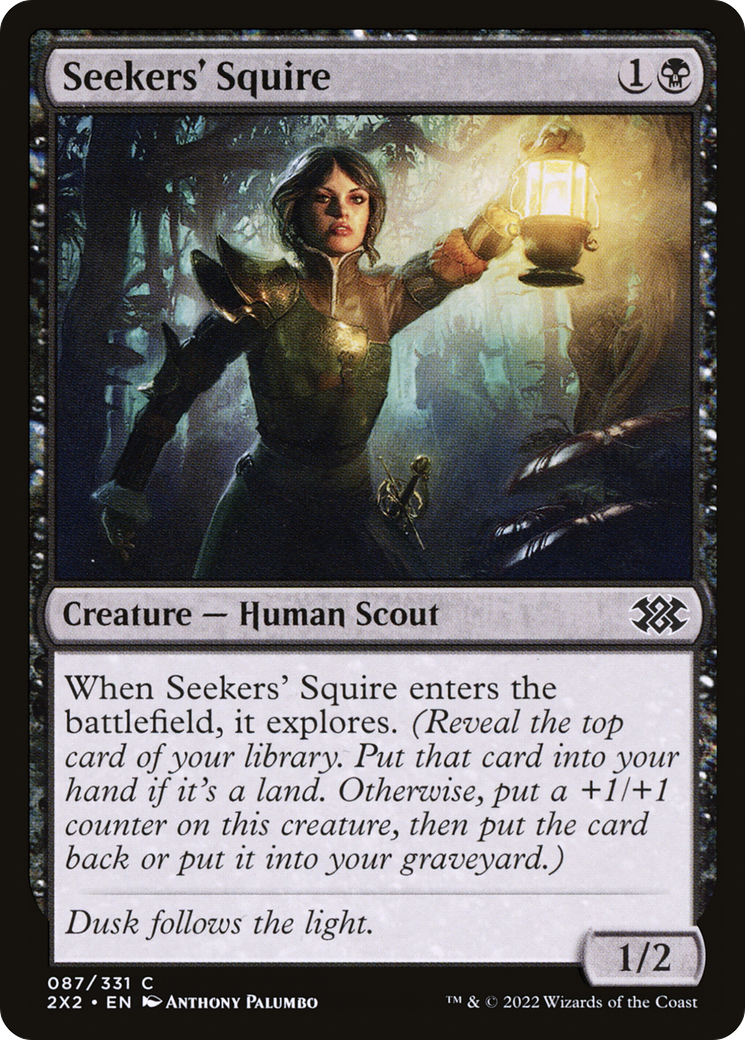 Seekers' Squire (2X2-087) - Double Masters 2022 Foil