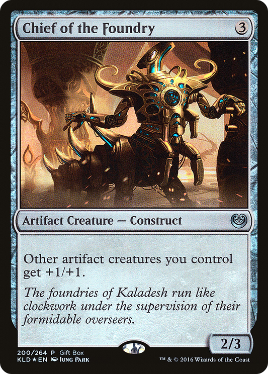 Chief of the Foundry (PKLD-200) - Kaladesh Promos Foil