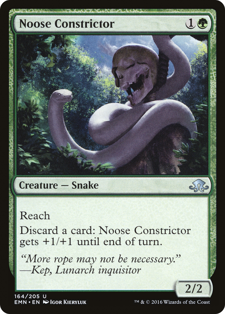 Noose Constrictor (EMN-164) - Eldritch Moon Foil