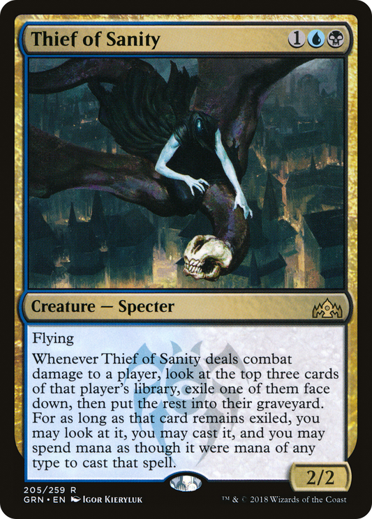 Thief of Sanity (GRN-205) - Guilds of Ravnica