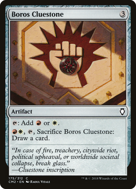 Boros Cluestone (CM2-175) - Commander Anthology Volume II