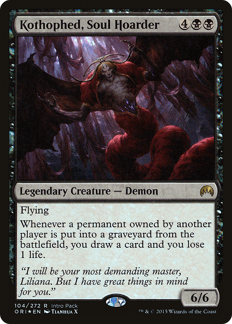 Kothophed, Soul Hoarder (PORI-104) - Magic Origins Promos Foil