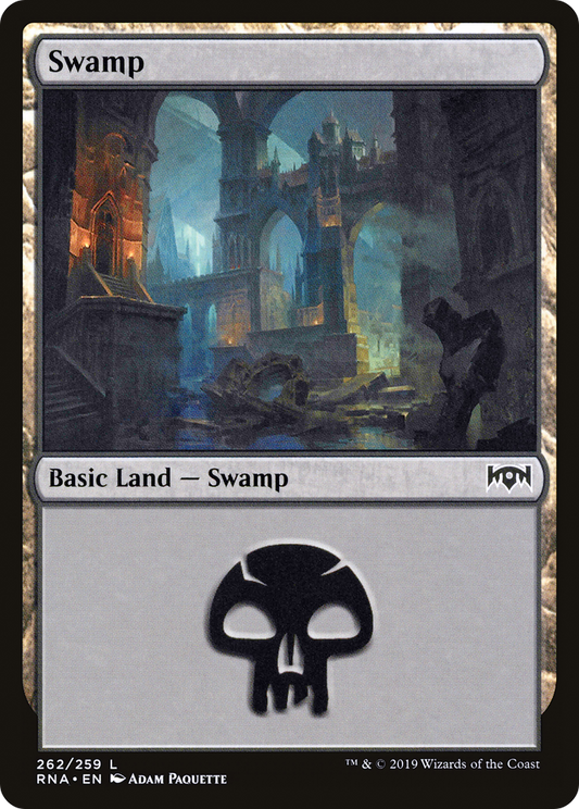 Swamp (RNA-262) - Ravnica Allegiance Foil