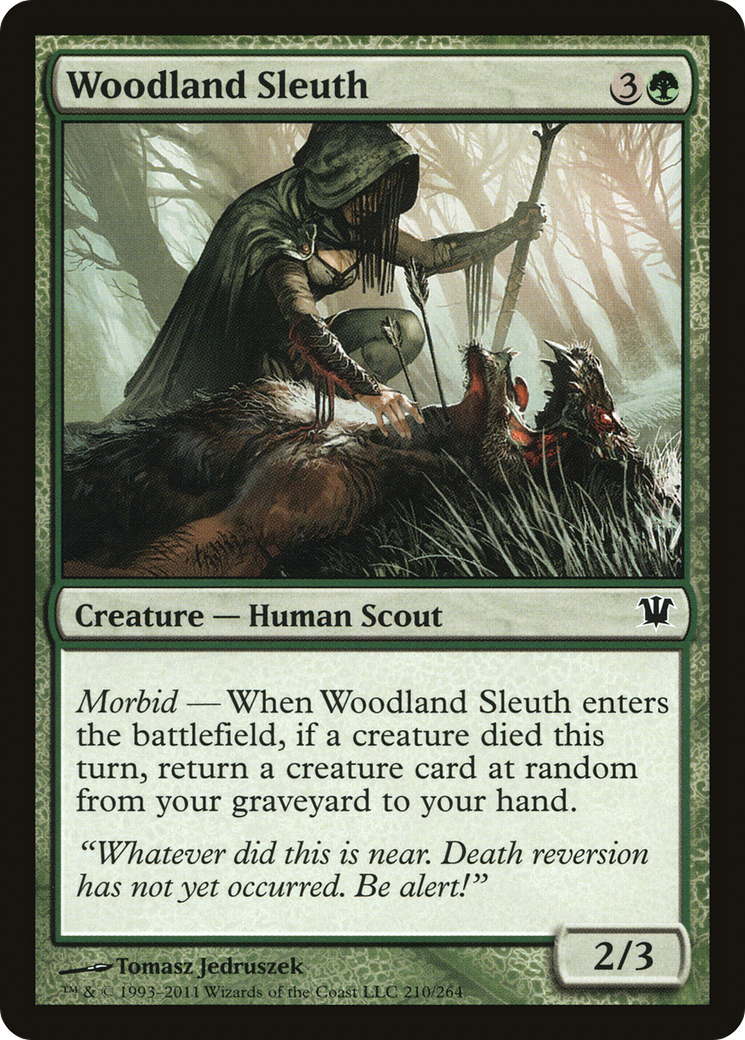 Woodland Sleuth (ISD-210) - Innistrad Foil