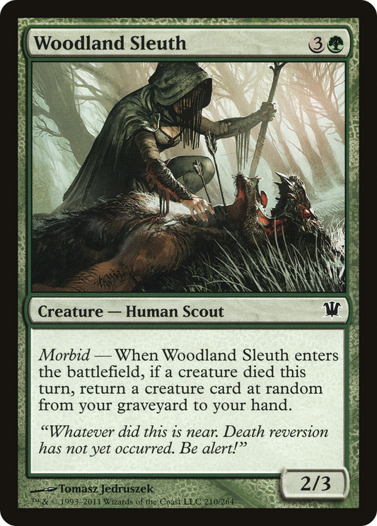 Woodland Sleuth (ISD-210) - Innistrad Foil