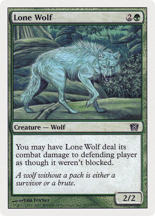 Lone Wolf (8ED-262) - Eighth Edition