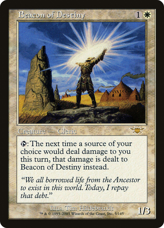 Beacon of Destiny (LGN-005) - Legions Foil