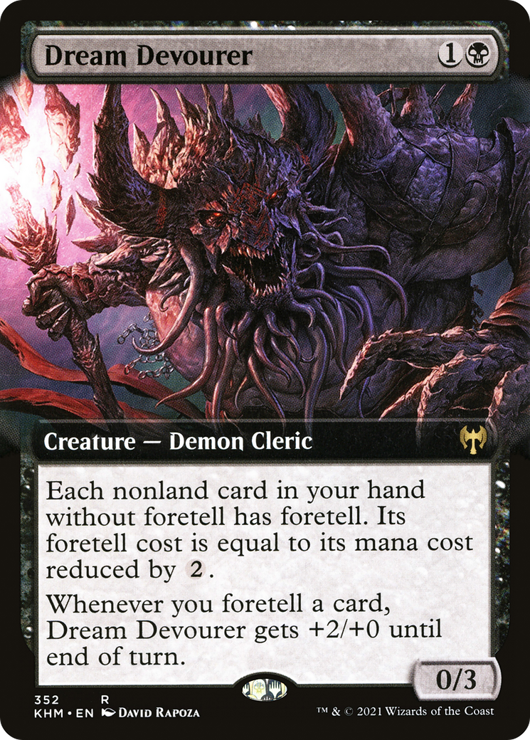 Dream Devourer  (KHM-352) - Kaldheim: (Extended Art)