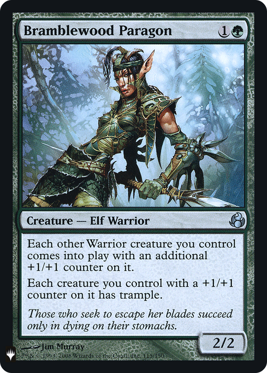 Bramblewood Paragon (LIST-MOR-115) - The List Foil