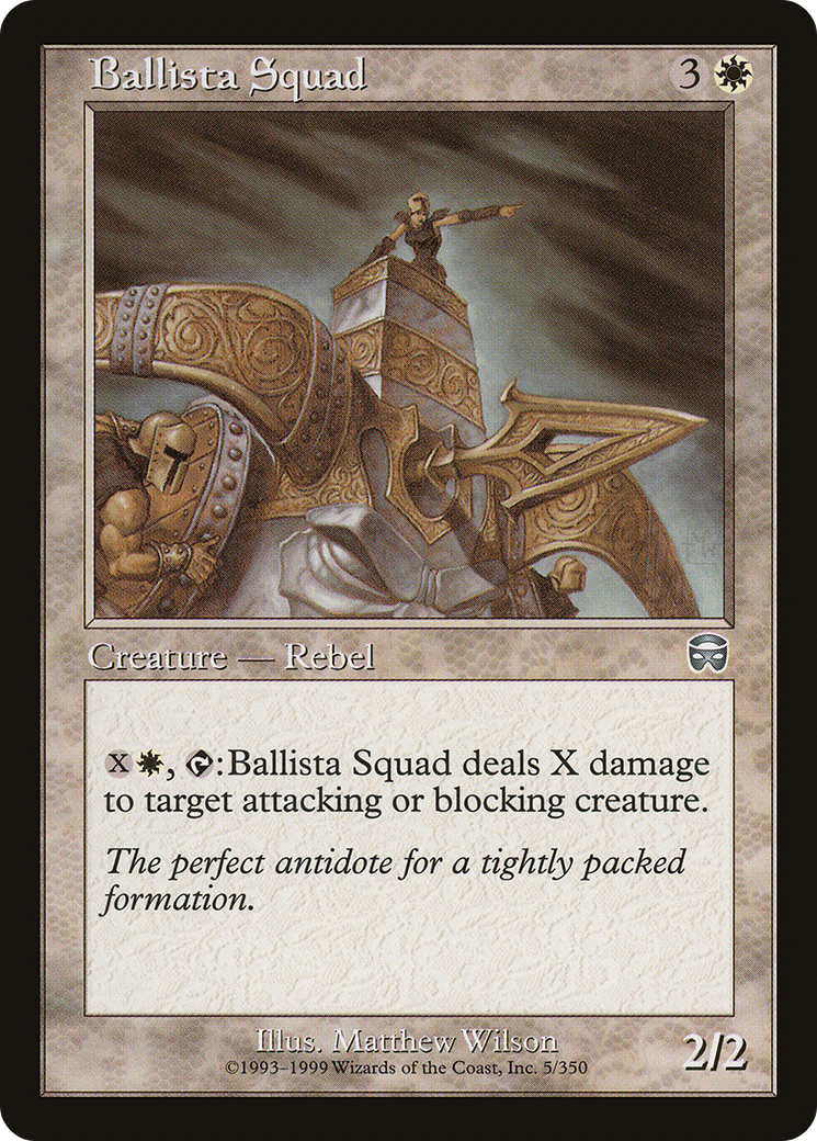 Ballista Squad (MMQ-005) - Mercadian Masques