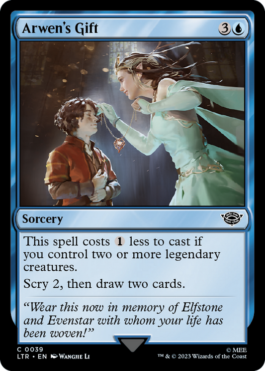 Arwen's Gift (LTR-039) - The Lord of the Rings: Tales of Middle-earth Foil