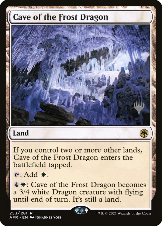 Cave of the Frost Dragon (PPAFR-253P) - Adventures in the Forgotten Realms Promos (Promo Pack)