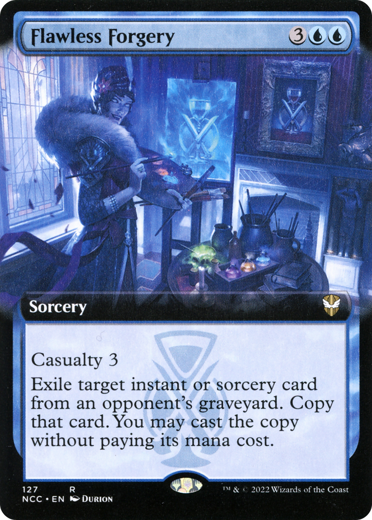 Flawless Forgery (NCC-127) - New Capenna Commander: (Extended Art)