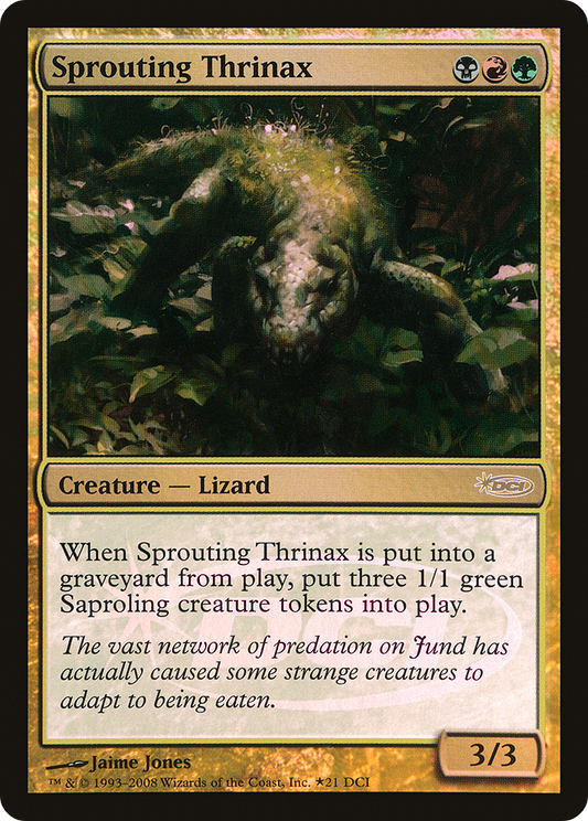 Sprouting Thrinax (PDCI-021) - DCI Promos Foil