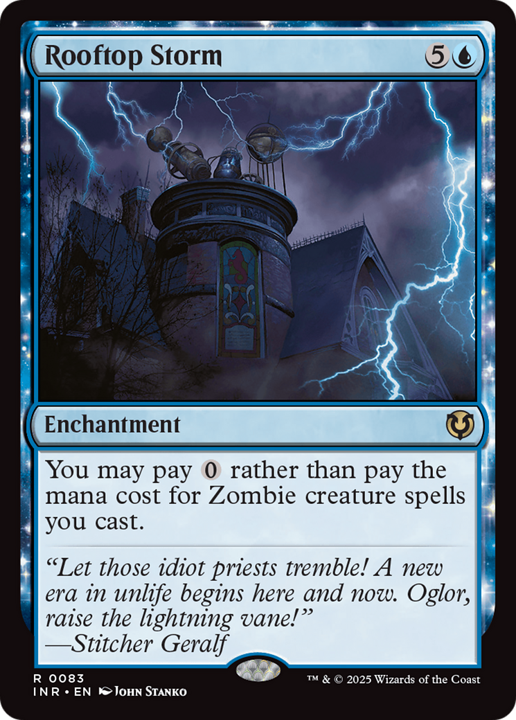 Rooftop Storm (INR-083) - Innistrad Remastered
