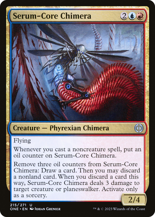 Serum-Core Chimera (ONE-215) - Phyrexia: All Will Be One Foil