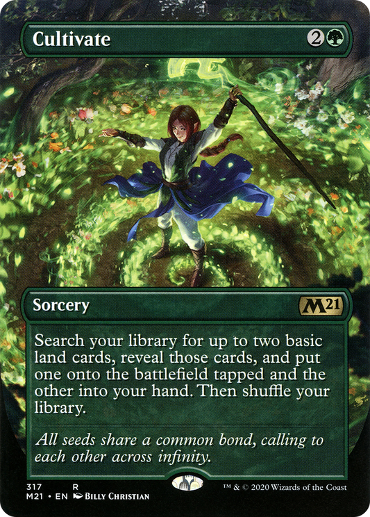 Cultivate  (Borderless)(M21-317) - Core Set 2021