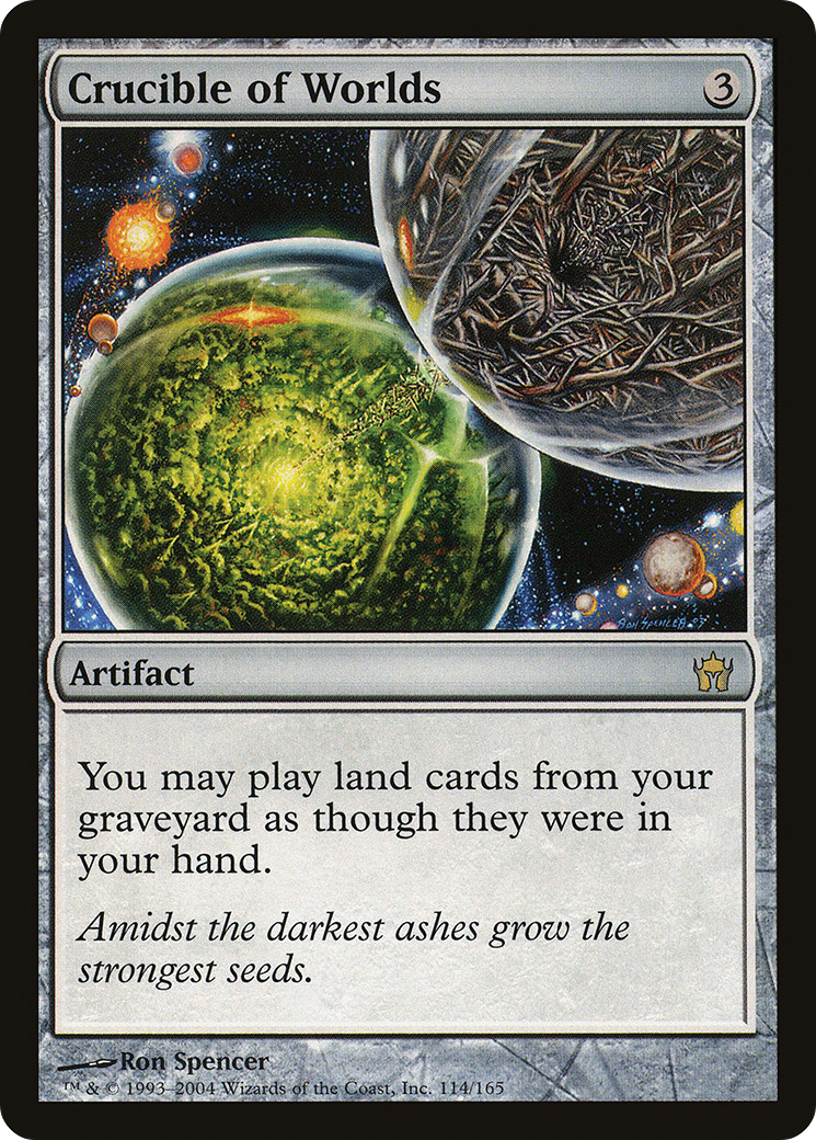 Crucible of Worlds (5DN-114) - Fifth Dawn Foil