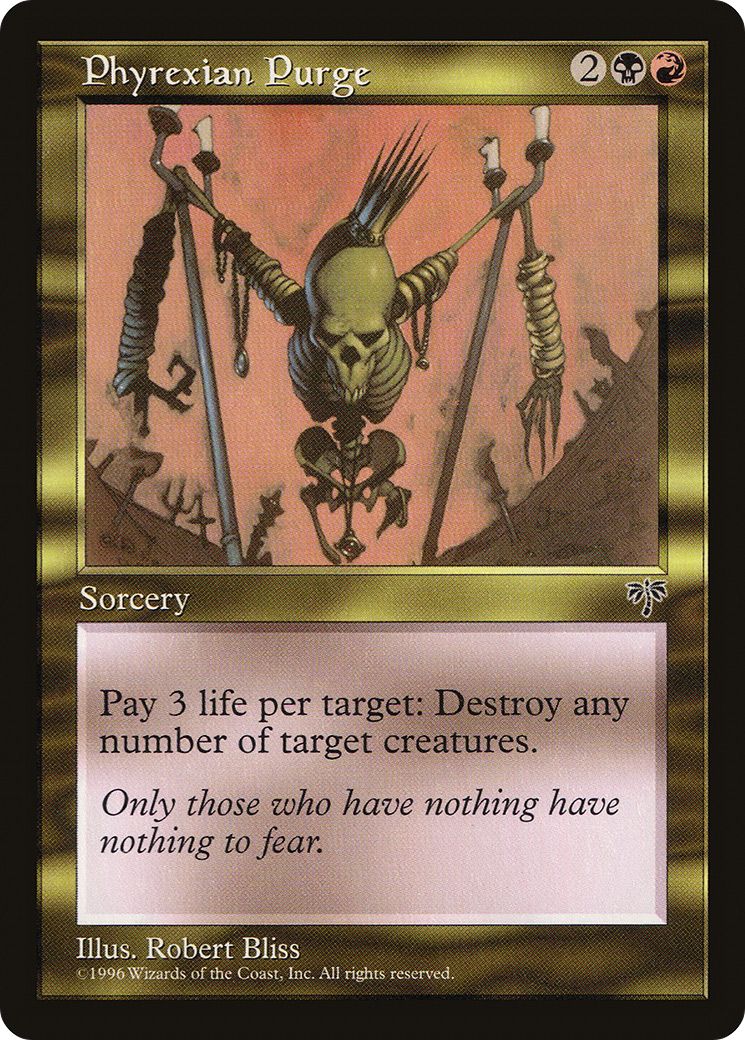 Phyrexian Purge (MIR-273) - Mirage