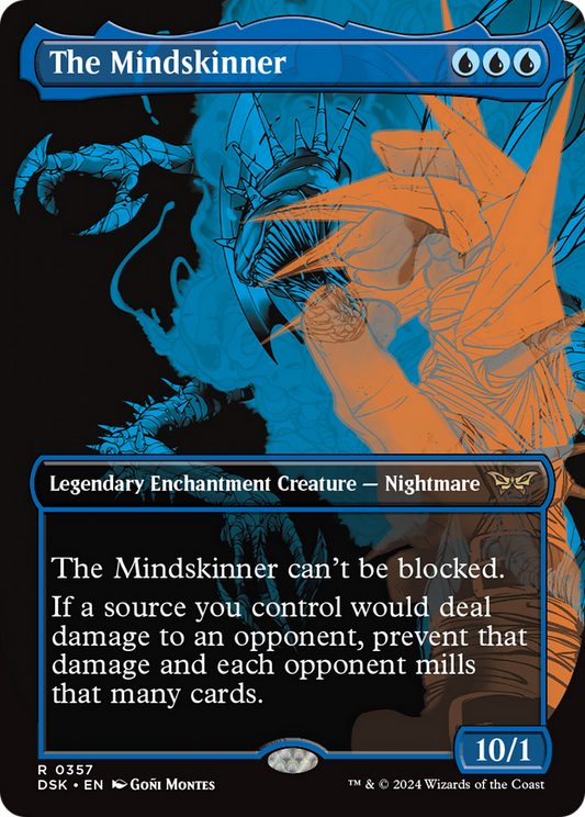 The Mindskinner (DSK-357) - Duskmourn: House of Horror (Borderless) Foil