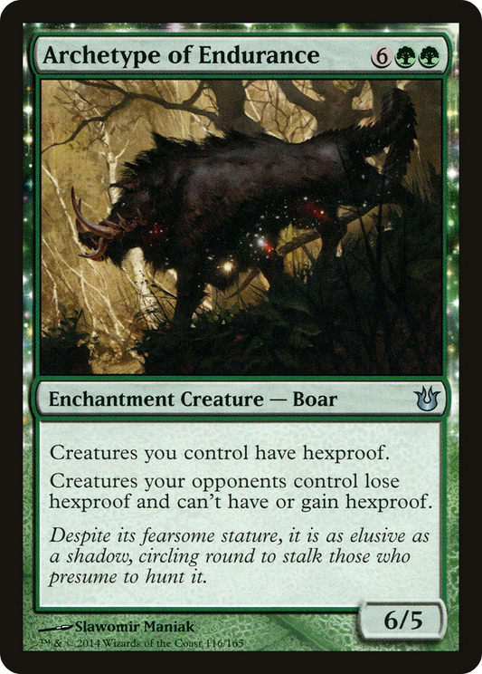 Archetype of Endurance (BNG-116) - Born of the Gods Foil