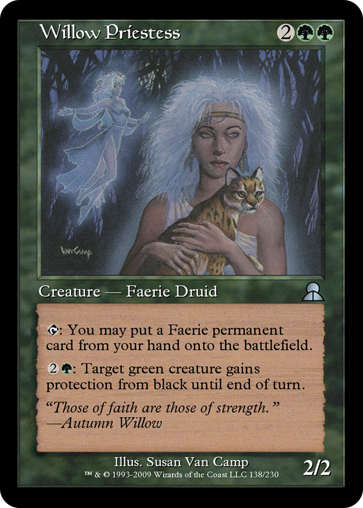 Willow Priestess (ME3-138) - Masters Edition III Foil