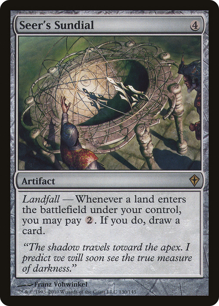 Seer's Sundial (WWK-130) - Worldwake Foil