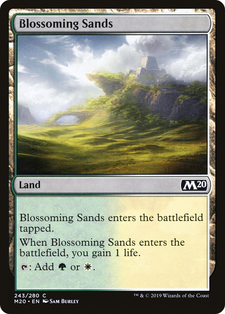 Blossoming Sands (M20-243) - Core Set 2020