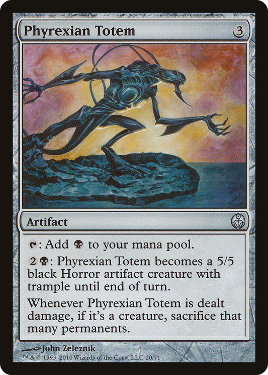 Phyrexian Totem (DDE-020) - Duel Decks: Phyrexia vs. the Coalition