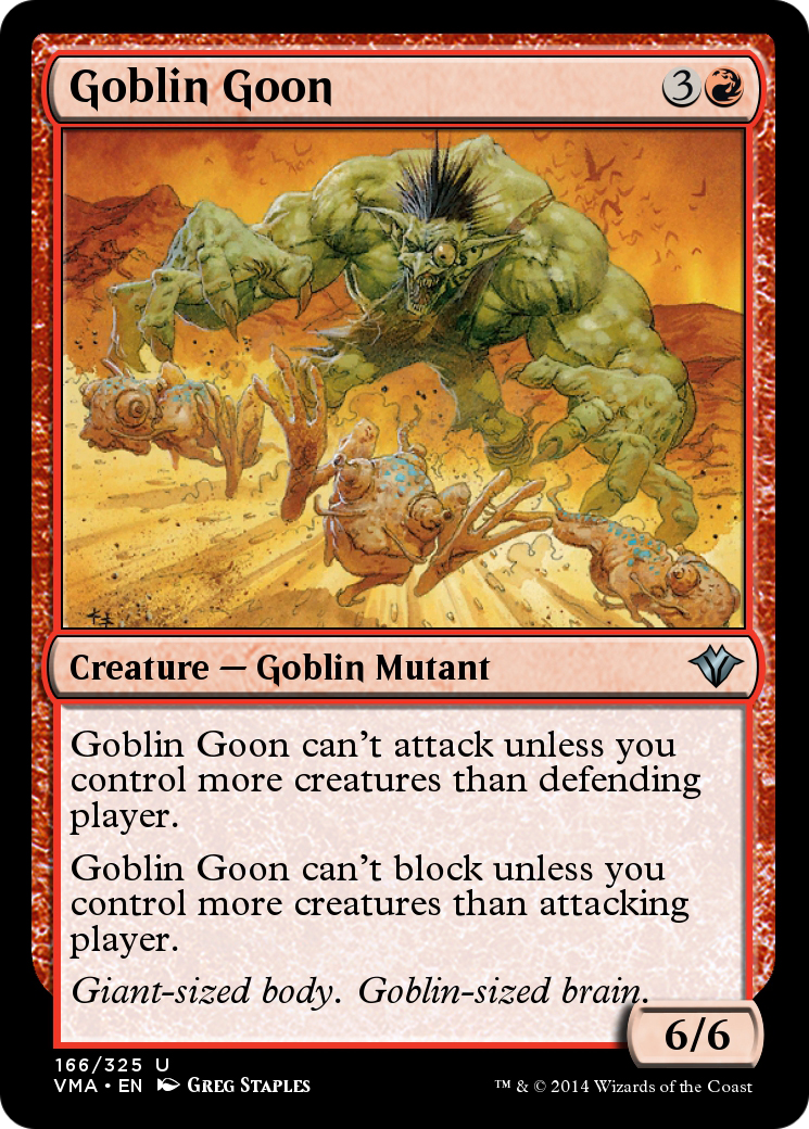 Goblin Goon (VMA-166) - Vintage Masters Foil