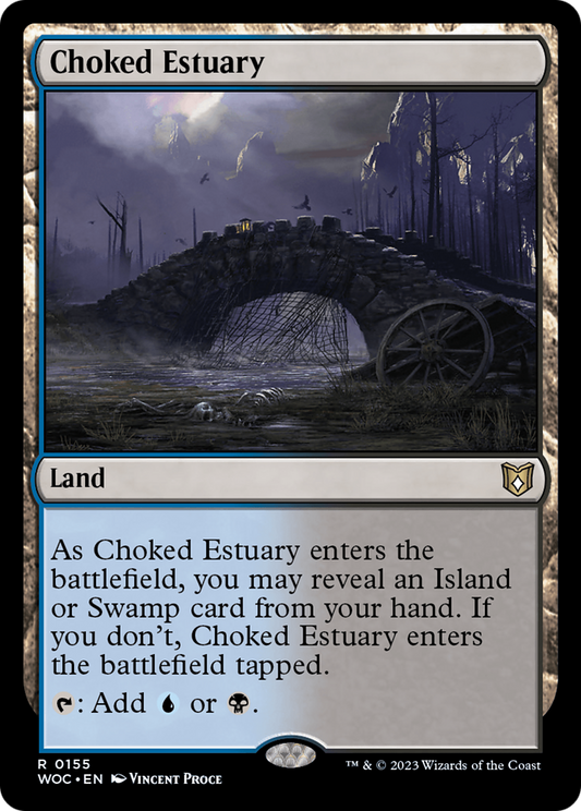 Choked Estuary (WOC-155) - Wilds of Eldraine Commander