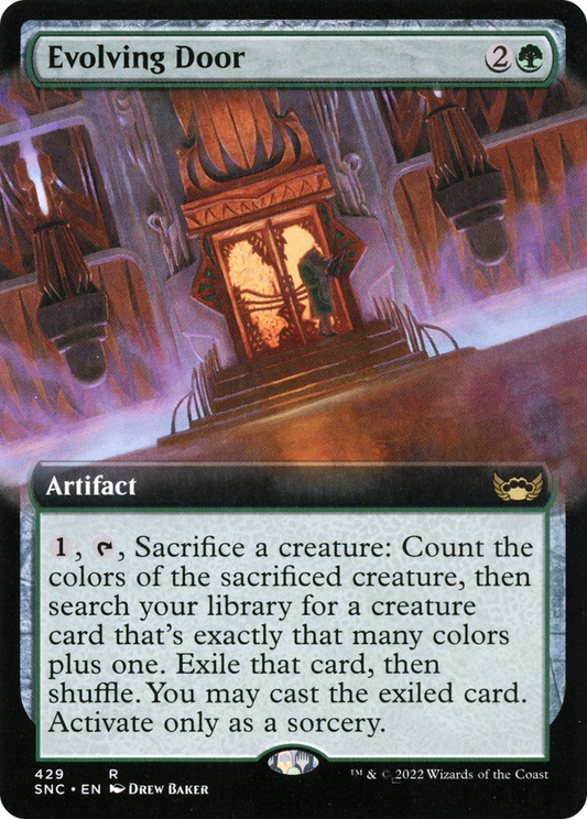 Evolving Door (SNC-429) - Streets of New Capenna: (Extended Art) Foil