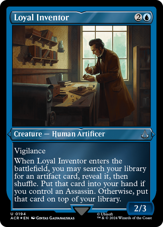 Loyal Inventor (ACR-194) - Assassin's Creed Etched Foil